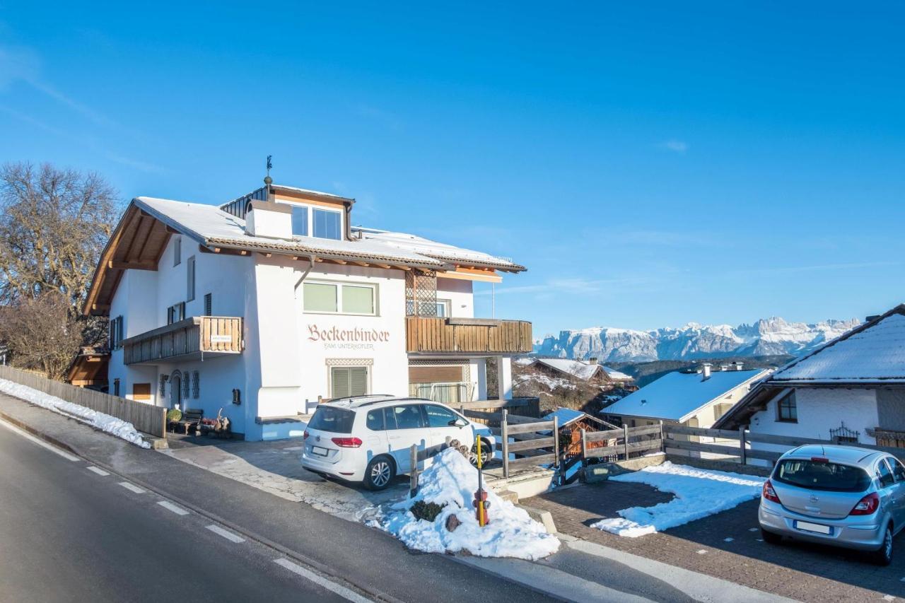 Beckenbinder Apartement Latemar San Genesio Atesino Exteriör bild